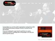 Tablet Screenshot of liverpooljazz.org